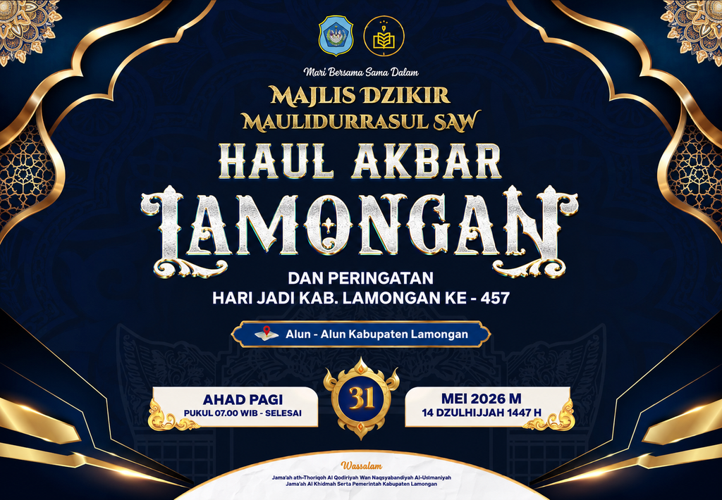 Lamongan - Haul Akbar Lamongan dan Peringatan Hari Jadi Kab. Lamongan ke-457